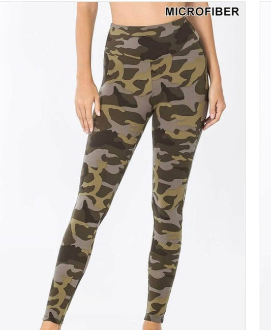 Buttery Soft Camo Leggings