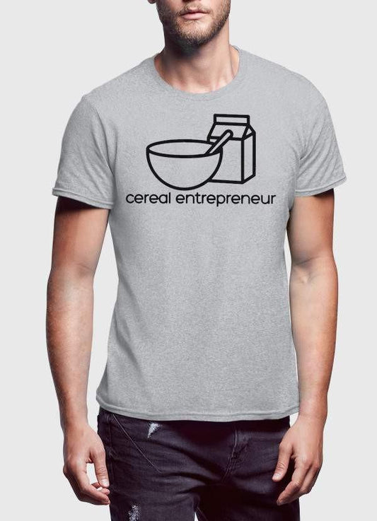 CEREAL ENTREPERNUR Printed T-shirt