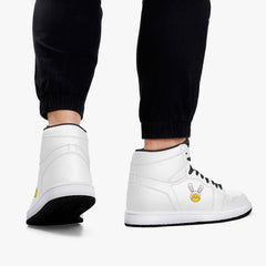 Jacki Easlick Lux Bunny High-Top Leather Sneakers