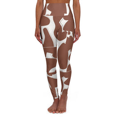 Magnified Animal Print High-Waist Legging