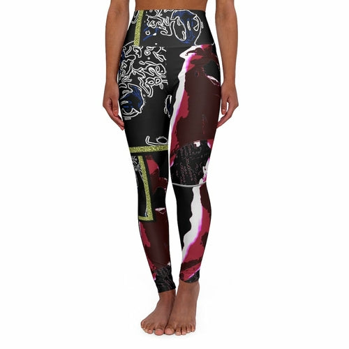 Le Joie High Waisted Yoga Leggings original artwork