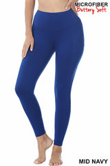 Brushed Microfiber Full Length Leggings