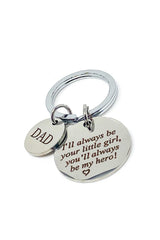 Keychain - Dad My Hero