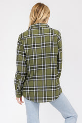 Oversize Boyfriend Plaid Checkered Flannel