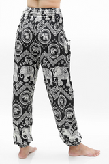 Black ELEPHANT Pants Women Boho Pants Hippie Pants Yoga