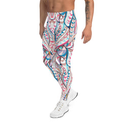 Boho Feather Leggings for Men