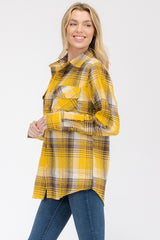 Oversize Boyfriend Plaid Checkered Flannel