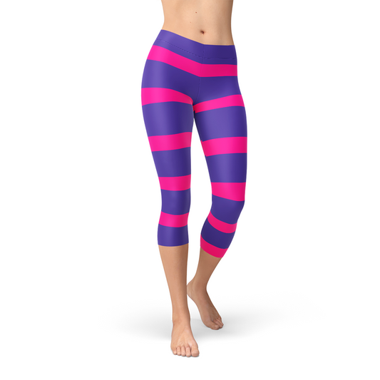 Cheshire Cat Capri Leggings