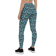 Ocean Mermaid Leggings for Women