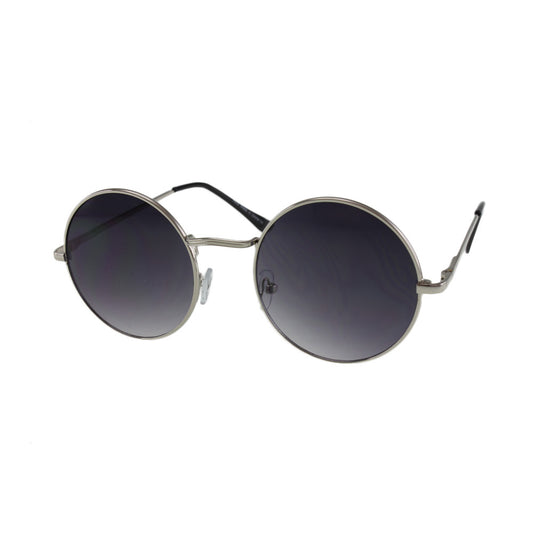 MQ Presley Sunglasses in Silver / Smoke