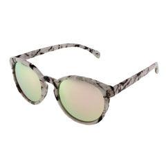 MQ Leah Sunglasses in Marble / Pink