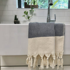 Herringbone Turkish Hand Towel