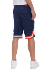 Solid Mesh Basketball Active Shorts