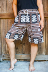 Cotton Tribal Boho Shorts Hippie Shorts Gypsy