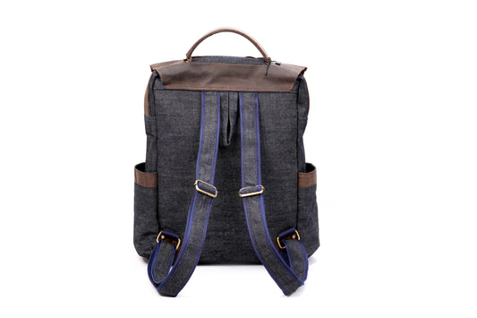 Handmade Unisex Canvas Backpack.