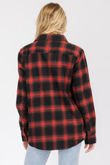 Oversize Boyfriend Plaid Checkered Flannel