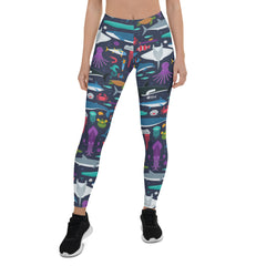 Marine Life Leggings for Women