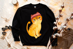 Cute Winter Cats Sweatshirt