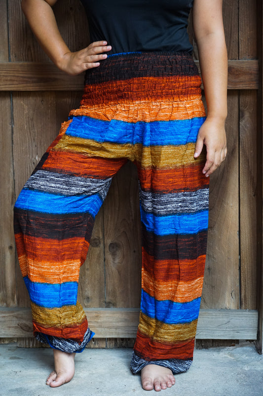 Striped Harem Pants, Hippie Pants, Boho Pants, Striped Pants