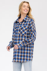 Oversize Boyfriend Plaid Checkered Flannel