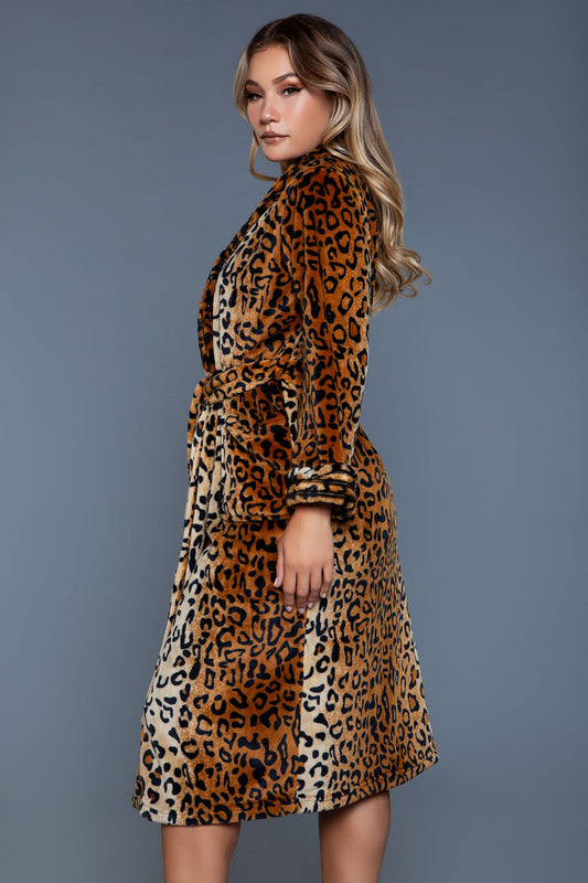 Leopard Robe