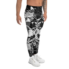 Koi Fish Tattoo Leggings for Men