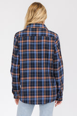 Oversize Boyfriend Plaid Checkered Flannel