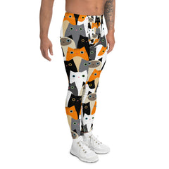 Cat Leggings for Men