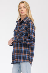 Oversize Boyfriend Plaid Checkered Flannel