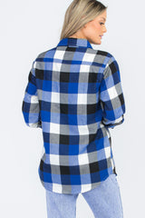 Oversize Boyfriend Plaid Checkered Flannel