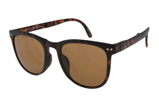 MQ Milan Folding Sunglasses with Carrying Case in Tortoise