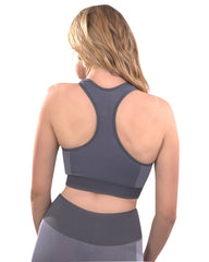 Arleta Seamless Sports Bra - Grey