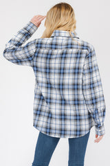 Oversize Boyfriend Plaid Checkered Flannel