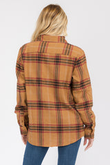 Oversize Boyfriend Plaid Checkered Flannel