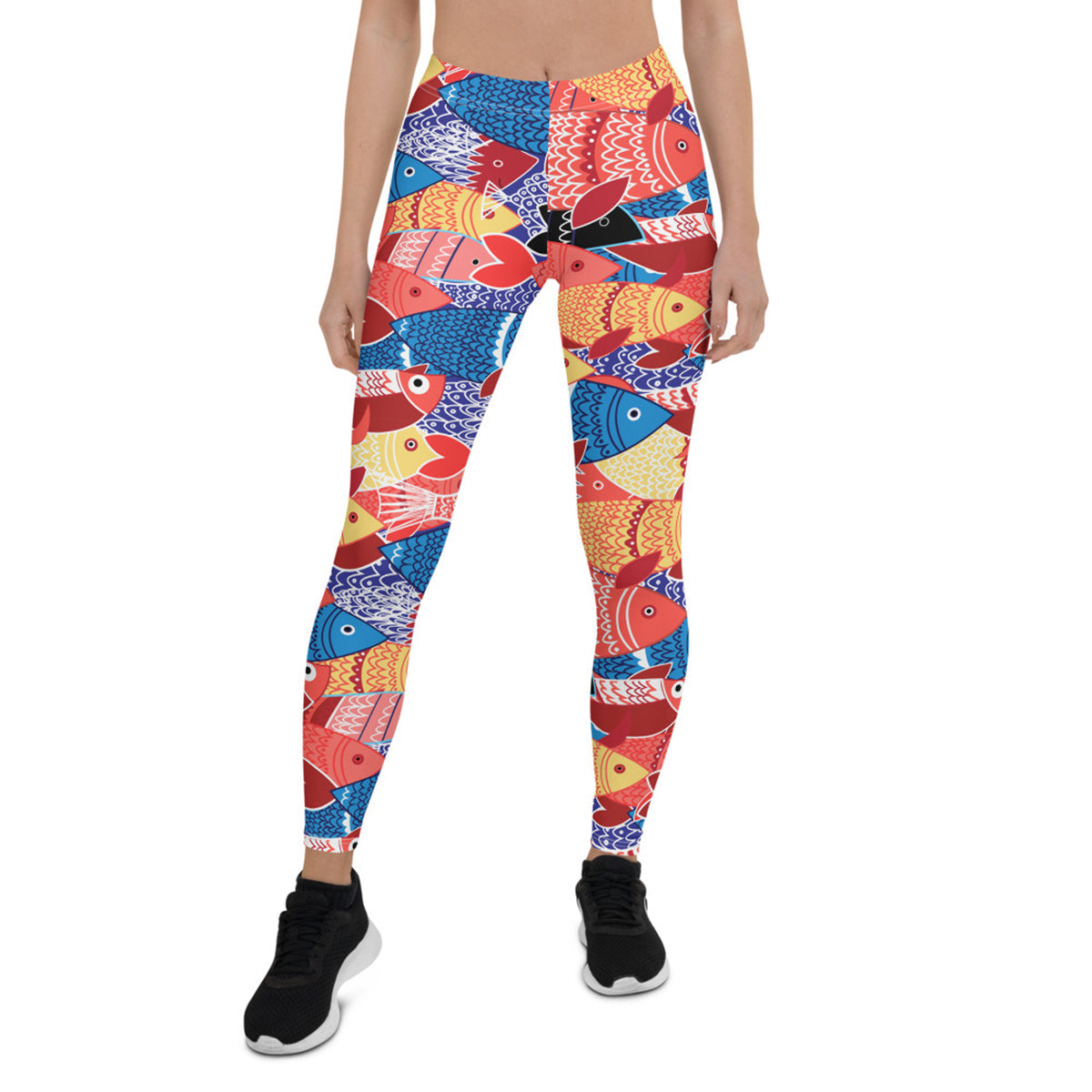 Colorful Fish Leggings for Women