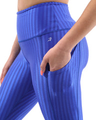 SALE! 50% OFF! Firenze Activewear Leggings - Blue [MADE IN ITALY]