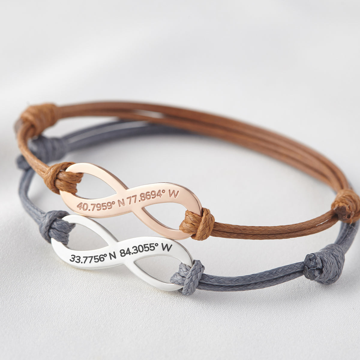 Coordinate Bracelet • GPS Coordinates • Latitude Longitude Jewelry