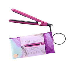 Hair Fetish Mini Flat Iron (with Designer Travel Pouch)