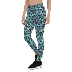 Ocean Mermaid Leggings for Women