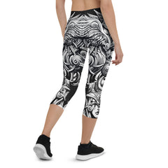 Valkyrie Capri Leggings for Women