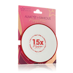 Almost Famous 15x Mirrors w/ suction cup backing and vibrant colorways