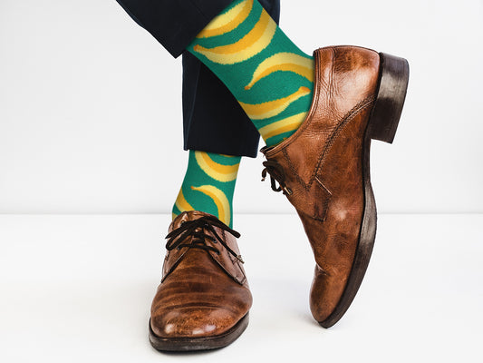 Sick Socks – Bananas – Favorite Foods Casual Dress Socks