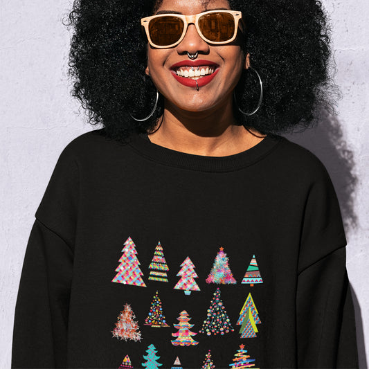 Womens The Christmas Tree Sweatshirt