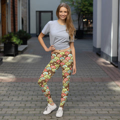 Womens Donuts Leggings