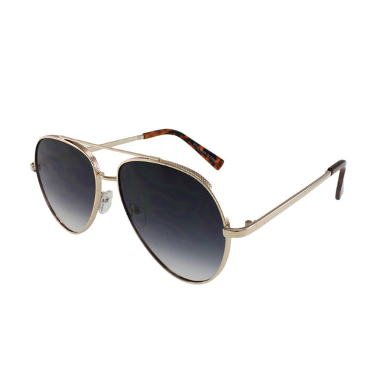 MQ Jaxon Sunglasses in Gold / Smoke