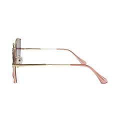 MQ Lola Sunglasses in Pink / Smoke