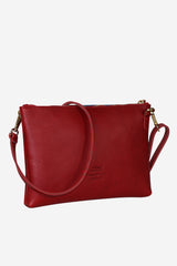 Leather Shiny Bag Red