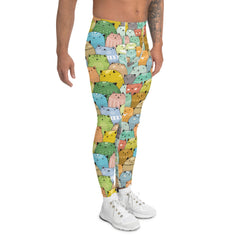 Cute Cat Leggings for Men