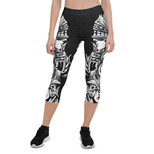 Valkyrie Capri Leggings for Women