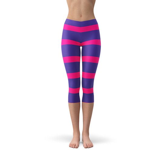 Cheshire Cat Capri Leggings